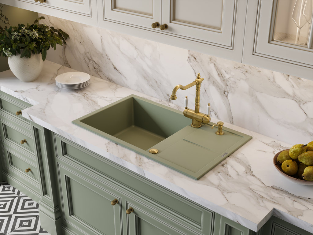 Кухонная мойка SUMI 86A GB OMOIKIRI 4997105 - Вид №2