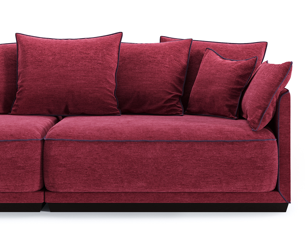 Д248 Ш94 В92 The IDEA Диван SOHO 801/802  - Вид №5