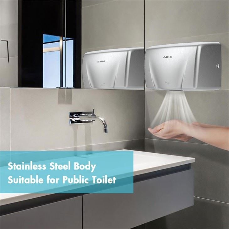 Электрические сушилки для рук AIKE AK2803A_60  - Вид №2