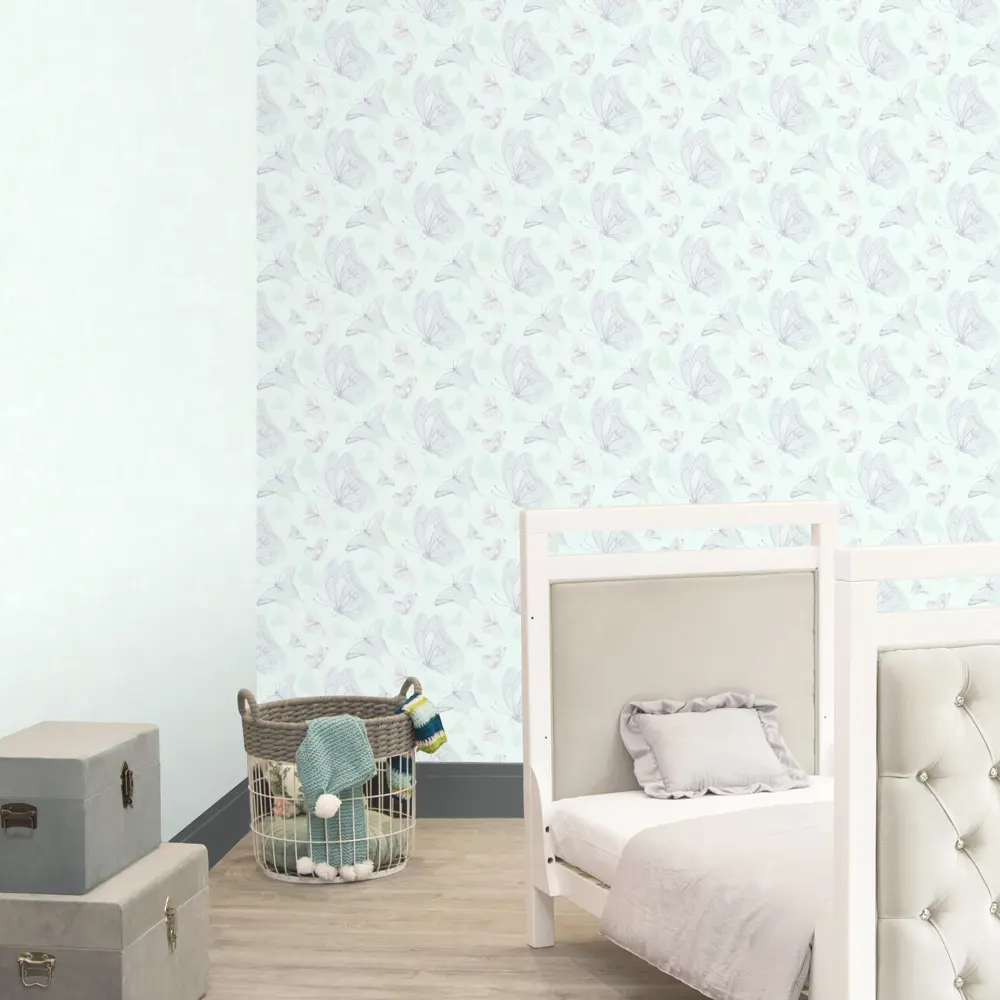 Обои флизелиновые Erismann Бабочки серые 1.06 м ЭР60670-06 STLM-2164043 - Вид №3