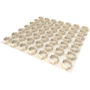 Geogravel Решетка для гравийных парковок с высоким сопротивлением Geoplast