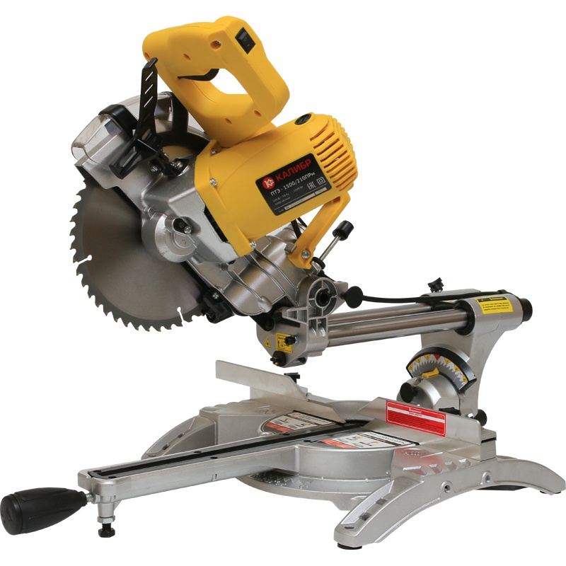 62434 Калибр Электрическая пила торцевая ПТЭ-1500/210ПРм  - Вид №1