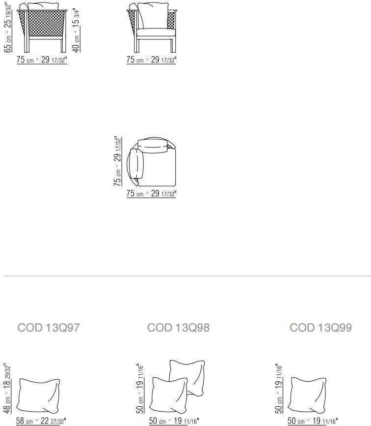 Flexform Кресло из дерева и ткани sun-id-1508555 - Вид №3