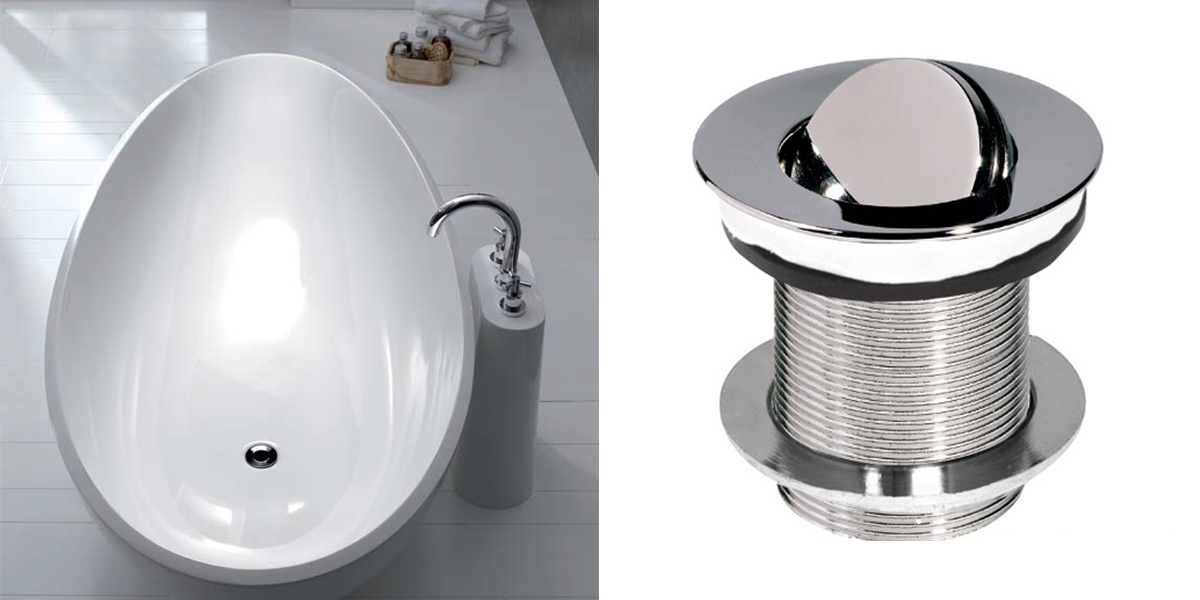 Донный клапан без перелива Kit 12 K-12-PC Victoria + Albert K12PC - Вид №1