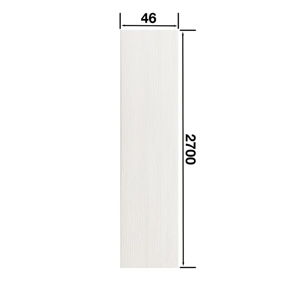 Универсальный угол Dekor Panel 23x23x2700 мм ПВХ дождь STLM-2156714 - Вид №4