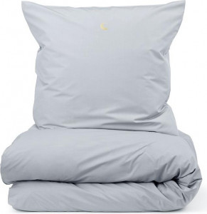 310536 Snooze Постельное белье 140x220 Dreamy Moon Cloudy Grey Normann Copenhagen