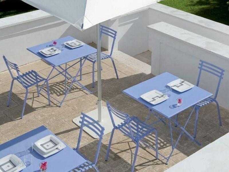 Ethimo Складной металлический садовый стол Flower Fltq4100 - Вид №2