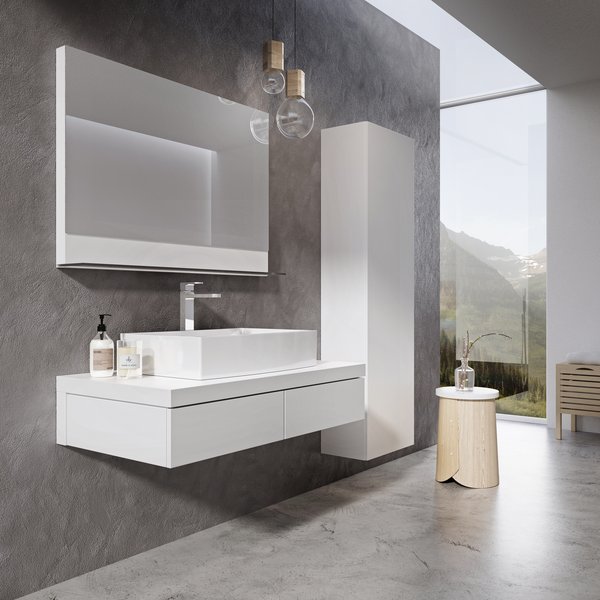 Зеркало Formy 1200 орех Ravak X000000984 - Вид №1