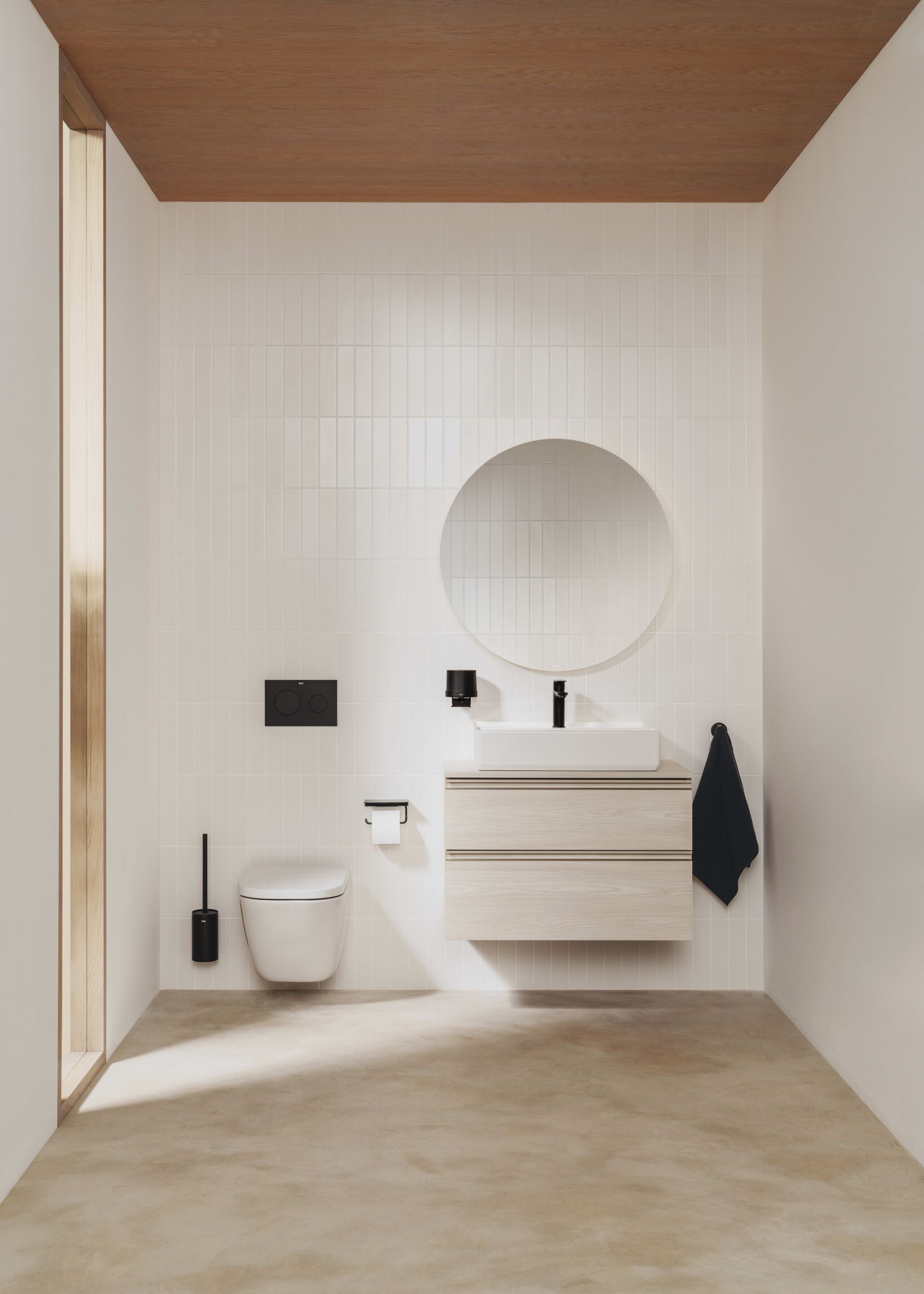 Деревянный подвесной умывальник с ящиками Roca The Gap ARCH-00050806 - Вид №1