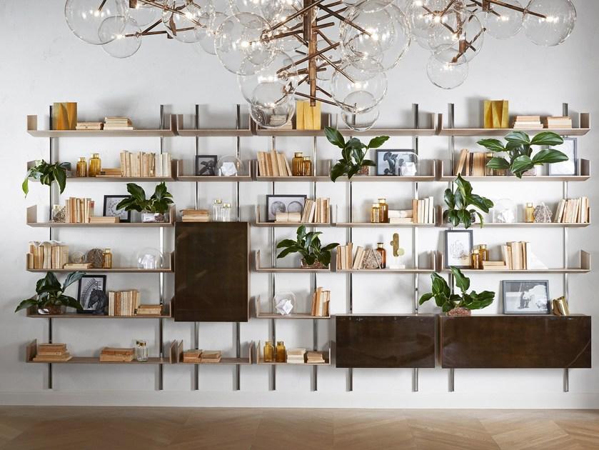 Gallotti&Radice Модульный настенный книжный шкаф из дерева sun-id-1505070 - Вид №1
