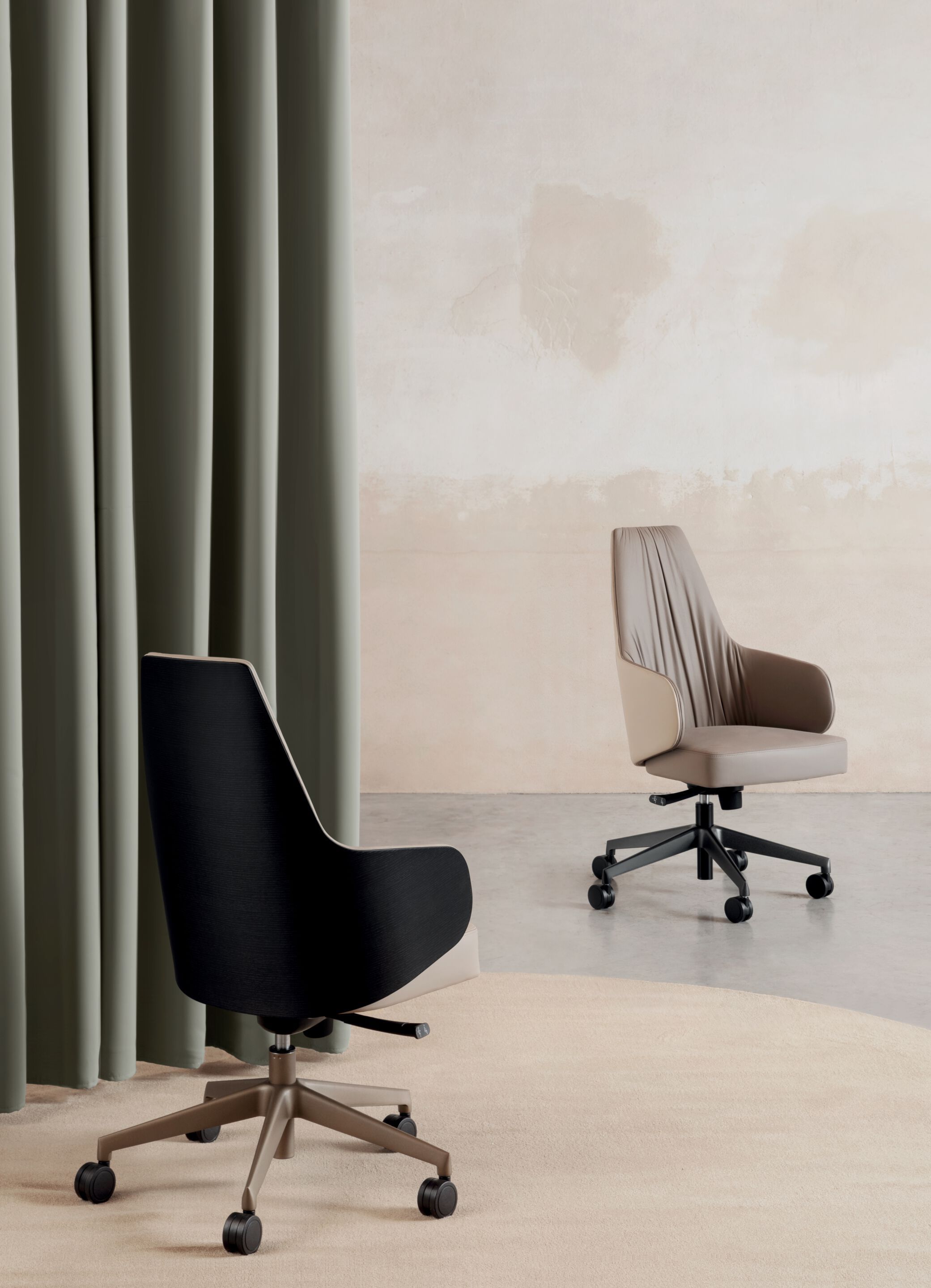 Поворотный стул с подлокотниками Riccardo Rivoli MIA 210W OFFICE ARCH-00036270 - Вид №4