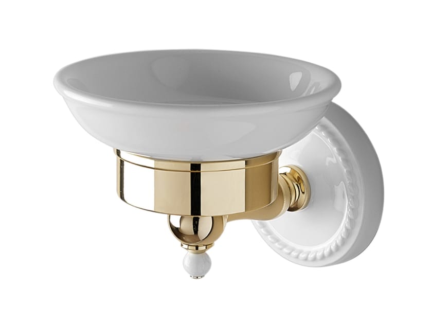 Керамическая и латунная настенная мыльница Devon&Devon Дороти ARCH-00125861