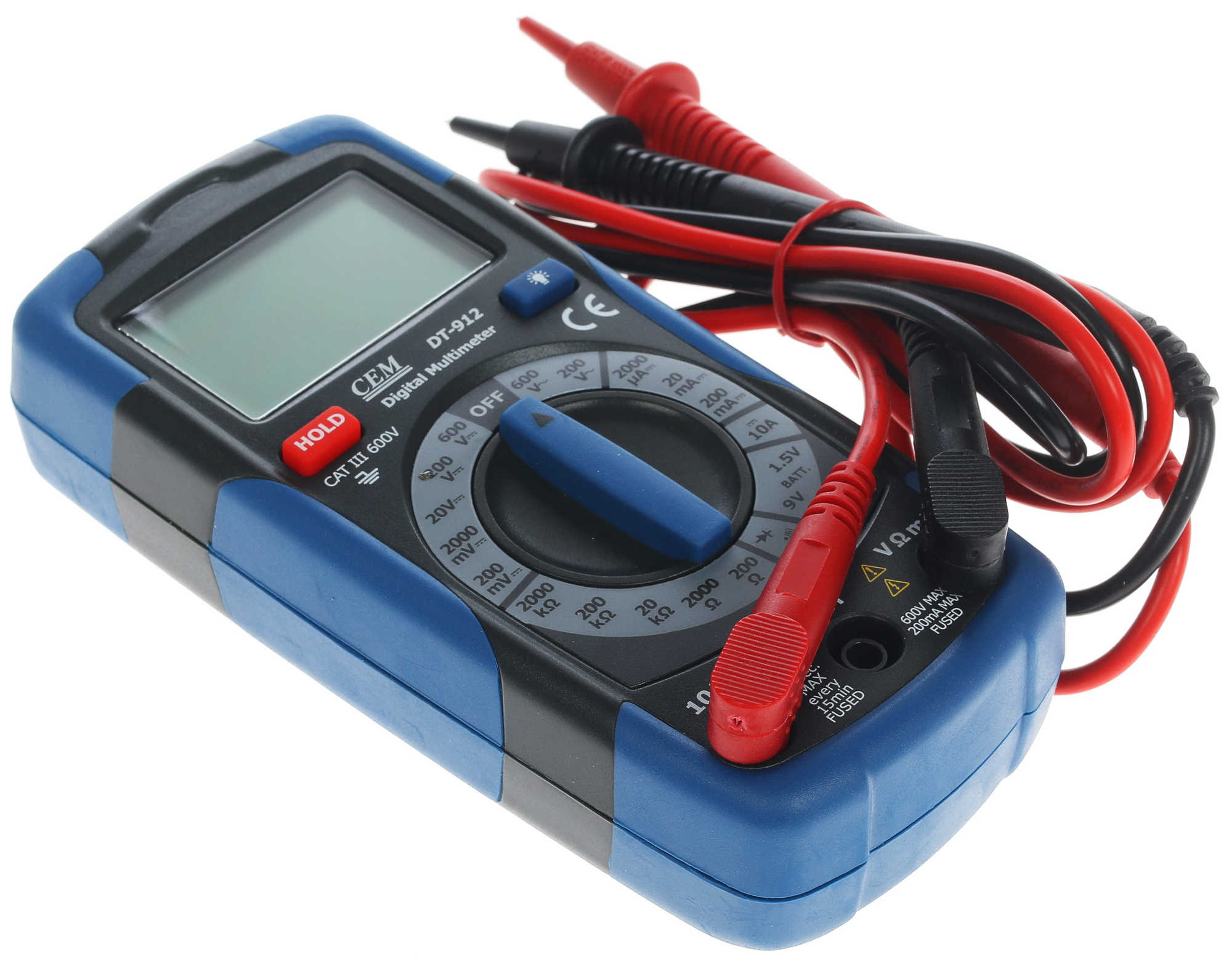 Мультиметр CEM DT-912 1092625 STDN-0147263 - Вид №1