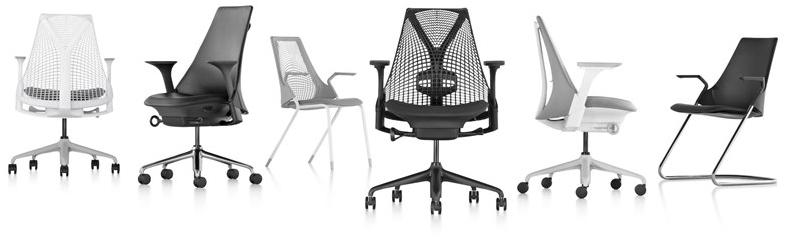 Herman Miller Стул из ткани с подлокотниками Sayl sun-id-1363118 - Вид №4