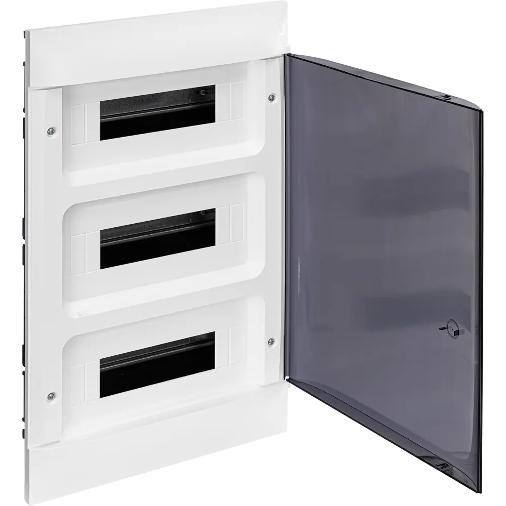 Щит распределительный встраиваемый Legrand Practibox S 36 модулей IP40 пластик цвет дымчатый STLM-2079170