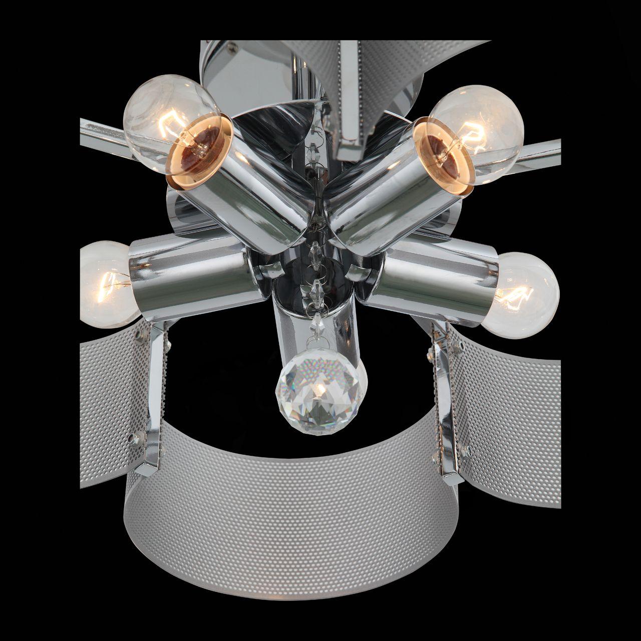 Потолочная люстра ST Luce Grilia SLE121.112.05 ST LUCE GRILIA 222784 Серебро  - Вид №2