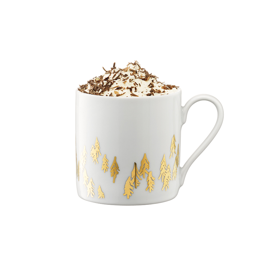 Чашка 340 мл Fir metallic LSA INTERNATIONAL FIR METALLIC 00-3863554 Золото  - Вид №2