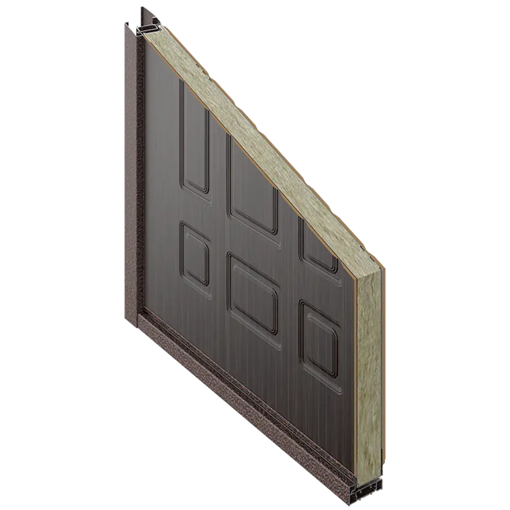 Дверь входная металлическая Оптим 88x205 см правая венге DOORHAN STLM-2209541 - Вид №5