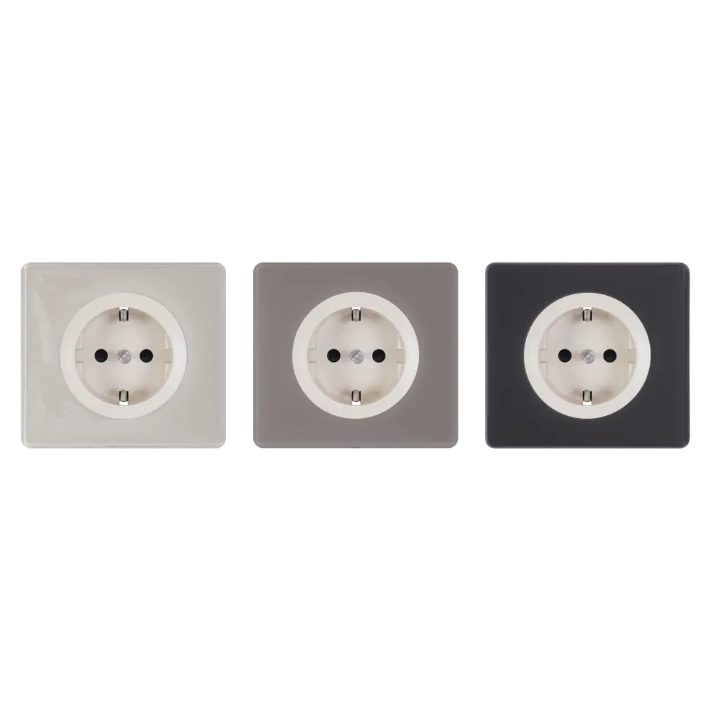 Розетка встраиваемая Legrand Celiane с заземлением, цвет бежевый STLM-2108380 - Вид №1