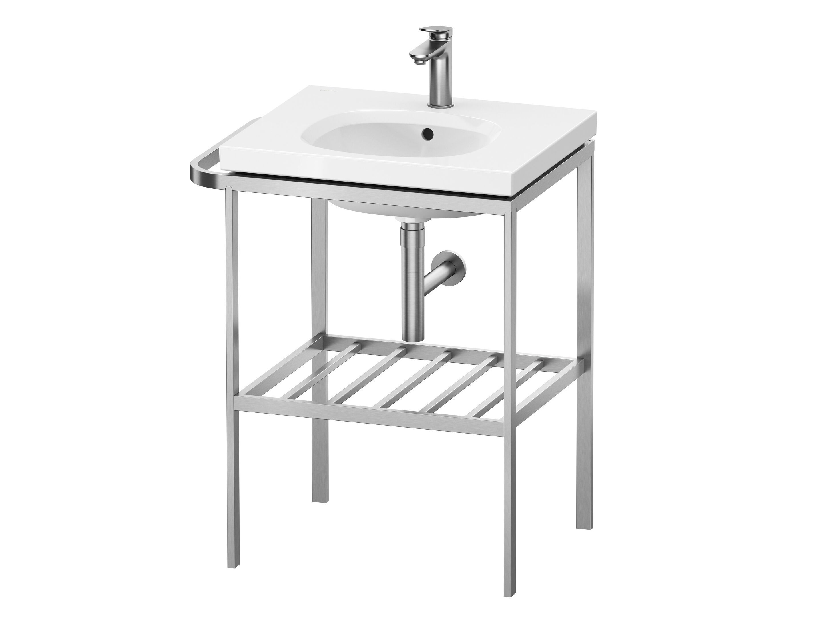 Металлическая напольная раковина с держателем для полотенец Duravit Aurena ARCH-00076270