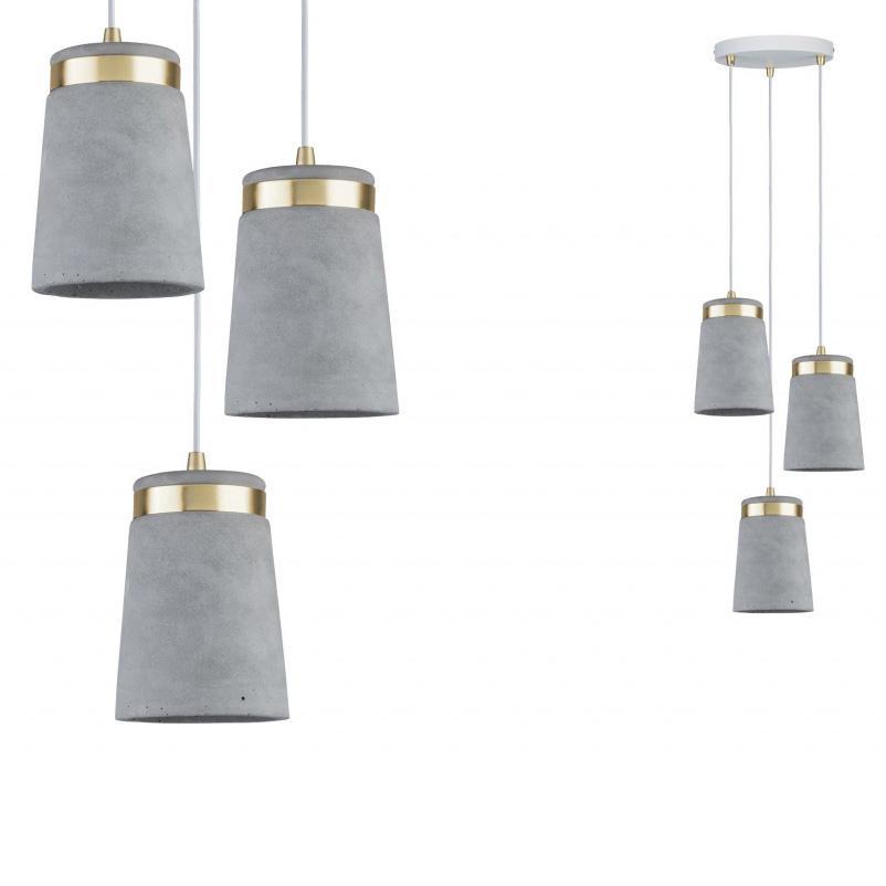 Подвесная люстра Paulmann Norell 79627 PAULMANN ДИЗАЙНЕРСКИЕ, NORELL 186443 Серый  - Вид №1