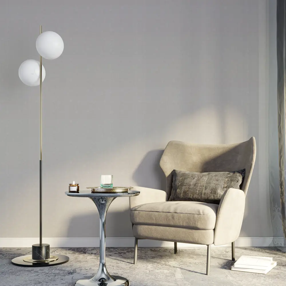 Обои флизелиновые Palitra Planet Nicole светло-бежевые 1.06 м PP72569-15 STLM-2062647 - Вид №4