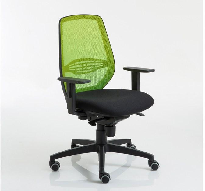 Luxy Сетчатое офисное кресло с 5 спицами и подлокотниками Post sun-id-1496892 - Вид №4