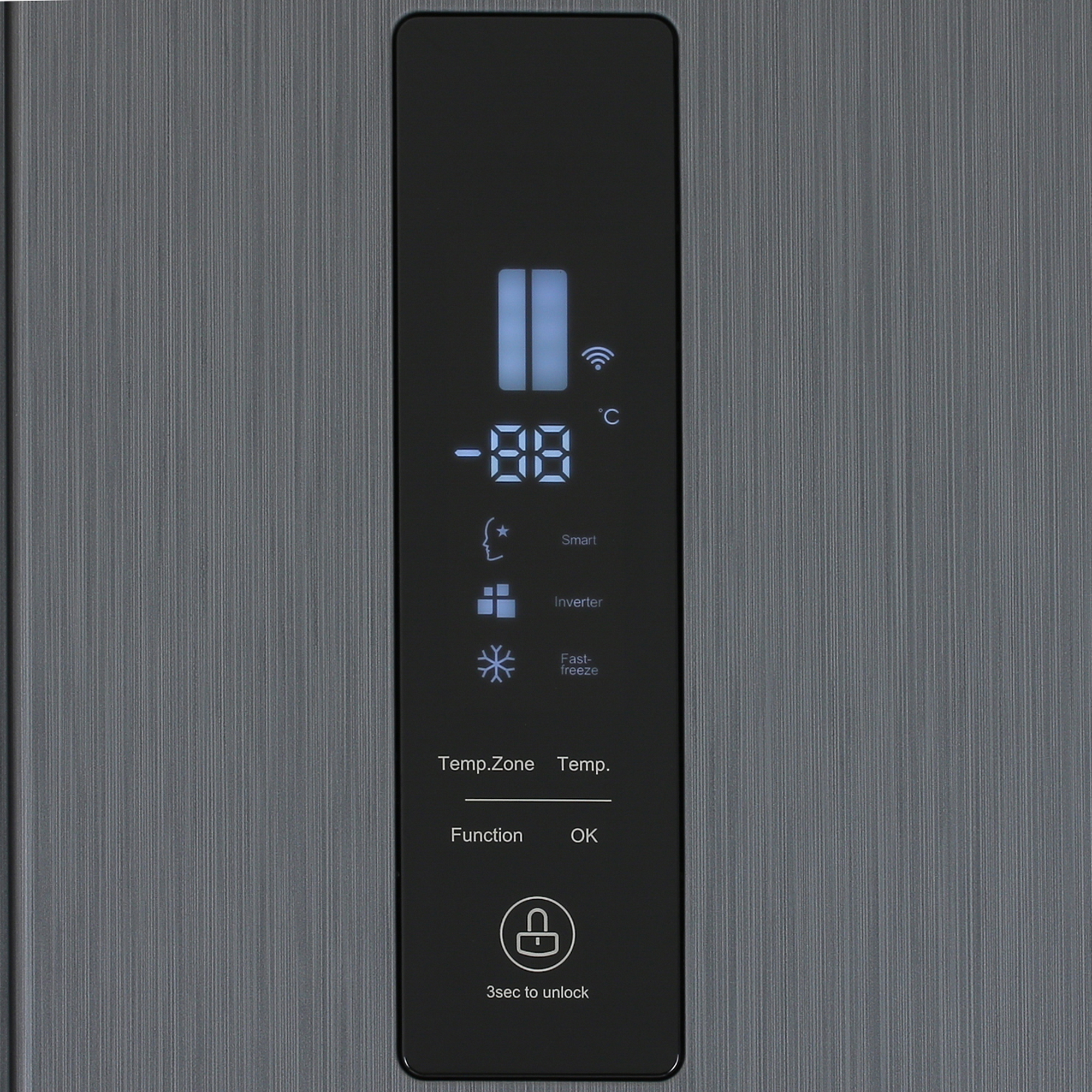 5430113 Холодильник Side by Side   DEXP SBS4-63BMG серебристый STDN-0150023 - Вид №11