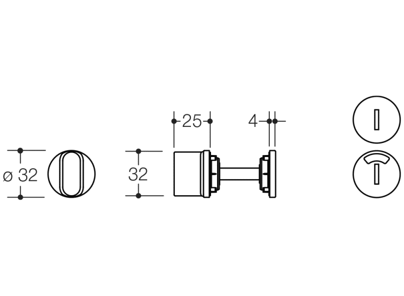 306XAMNRHT туалетная розетка HEWI System 111 | Polyamid  - Вид №1