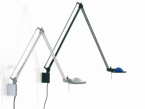 LUCEPLAN Регулируемый настенный светильник из алюминия Berenice