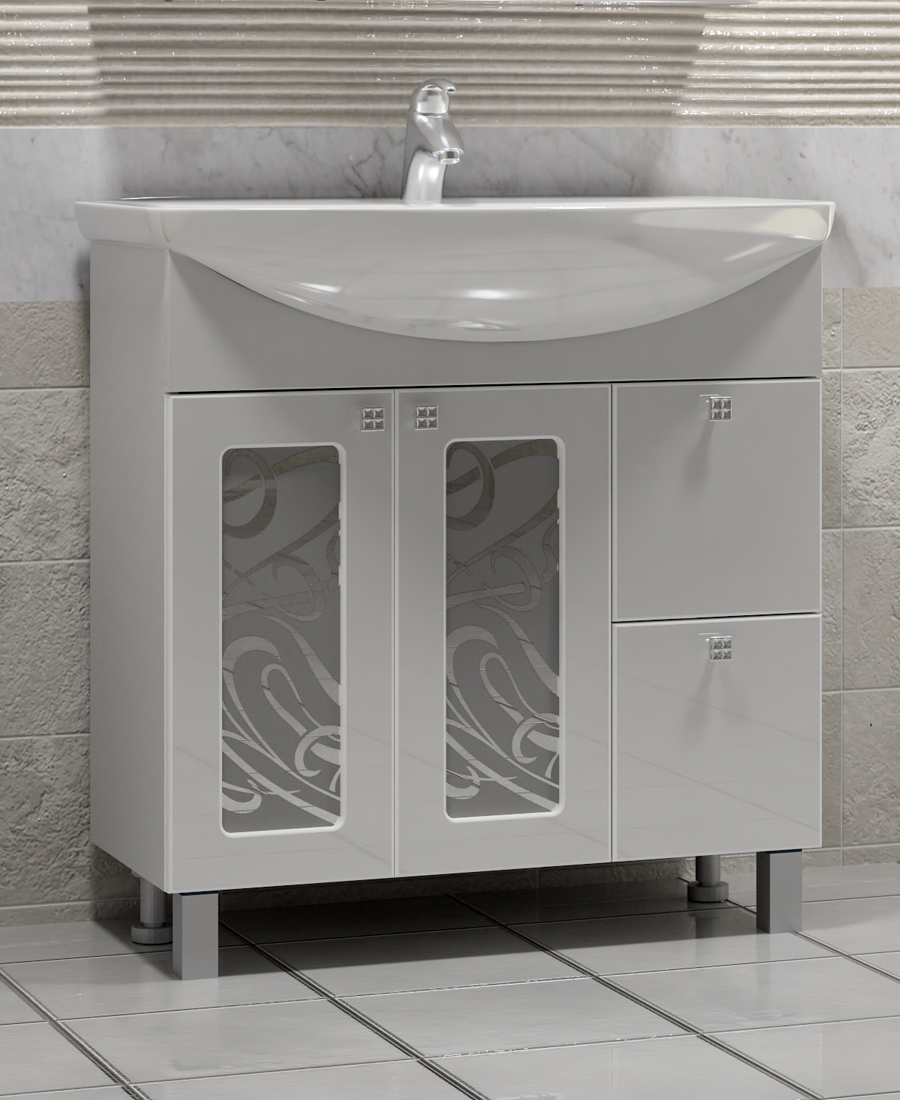 Тумба Provans 800 (Балтика)800⨉470⨉840 мм белый Santreyd sun-id-665197 - Вид №1