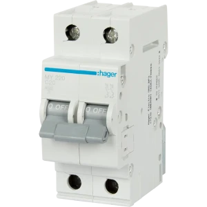 Автоматический выключатель Hager MY220 1P N C20 А 4.5 кА 12868122 STLM-2111468