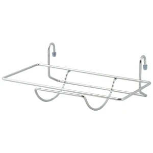 Полка для бумажного полотенца Delinia 305х210х115 мм цвет хром