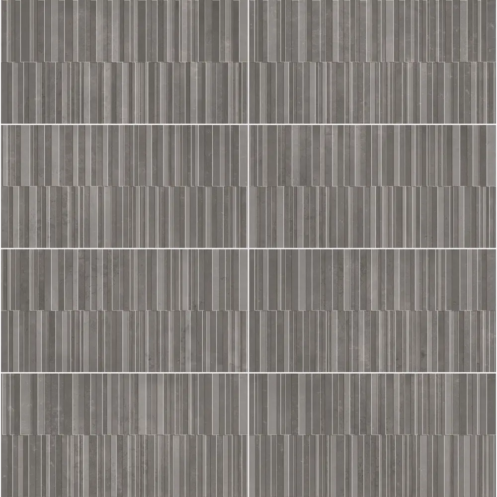 Настенная плитка KREAFORTA Mersey Dark 20x40 см 1.62 м² матовая цвет графит STLM-2013287 - Вид №2