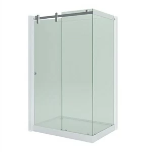 Душевой уголок Aquanet Gamma 120x80-12 L, прозрачное стекло