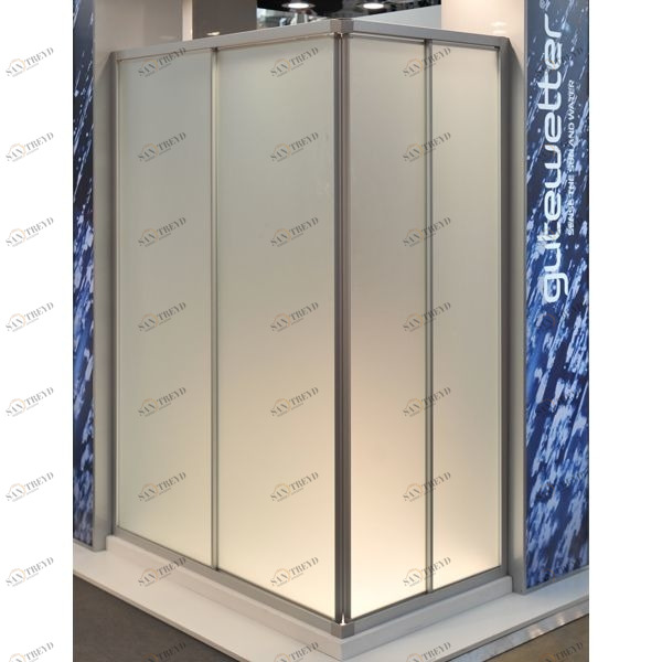 Душевая кабина 70-80/90-100 GK-422 полистирол GUTEWETTER PRACTIC RECTAN 708090100GK422