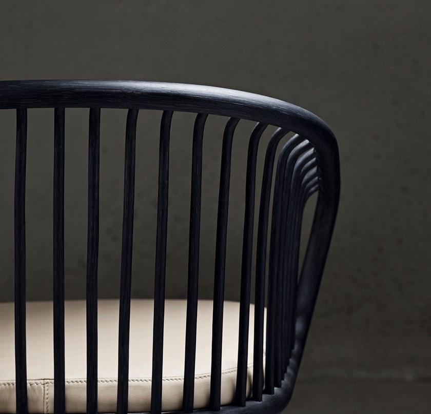 EXPORMIM Вращающееся кресло из ротанга со встроенной подушкой  T070 s  - Вид №2