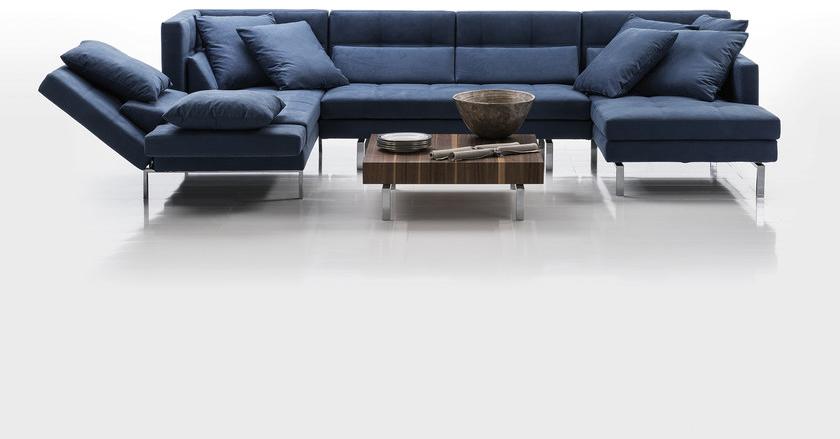 brühl Мягкий тканевый диван с шезлонгом Amber sun-id-1515185 - Вид №4