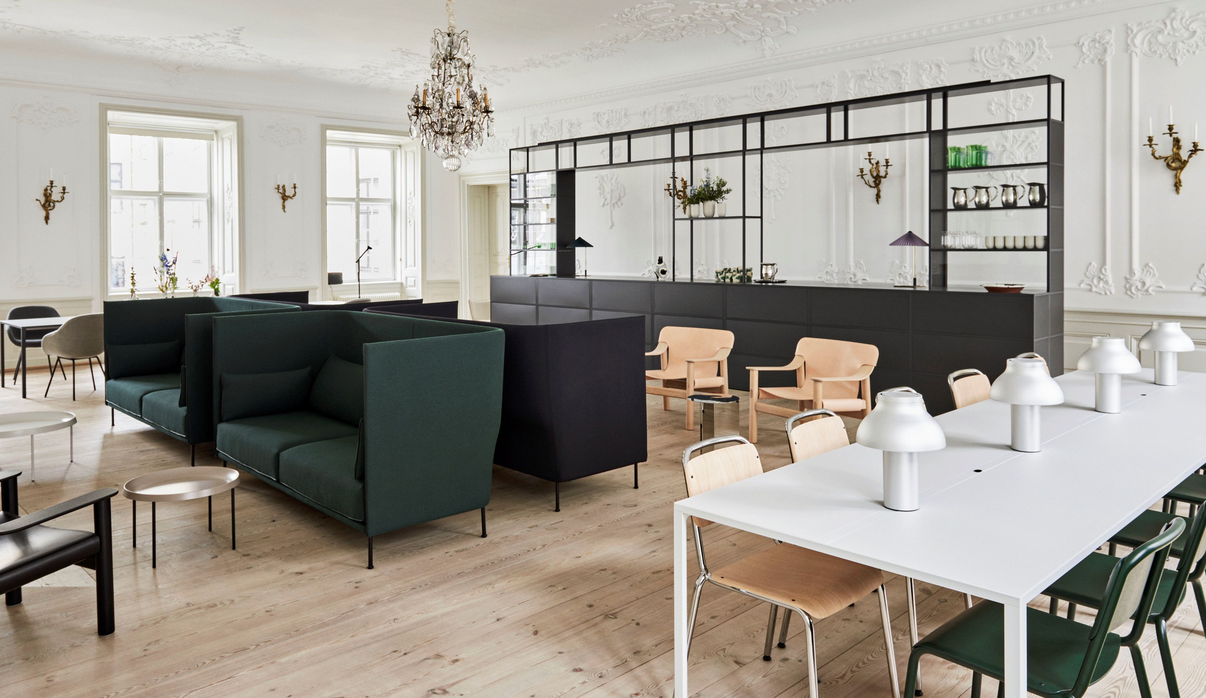 3-местный диван с высокой спинкой Hay силуэт ARCH-00121219 - Вид №17