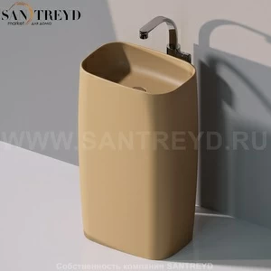 FG52C9004 Напольная раковина стоящая прямоугольная Ceramica Flaminia Flag