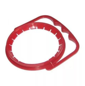 84758316 Ручка для банок ø8.2 см пластик красный STLM-0054695 Santreyd