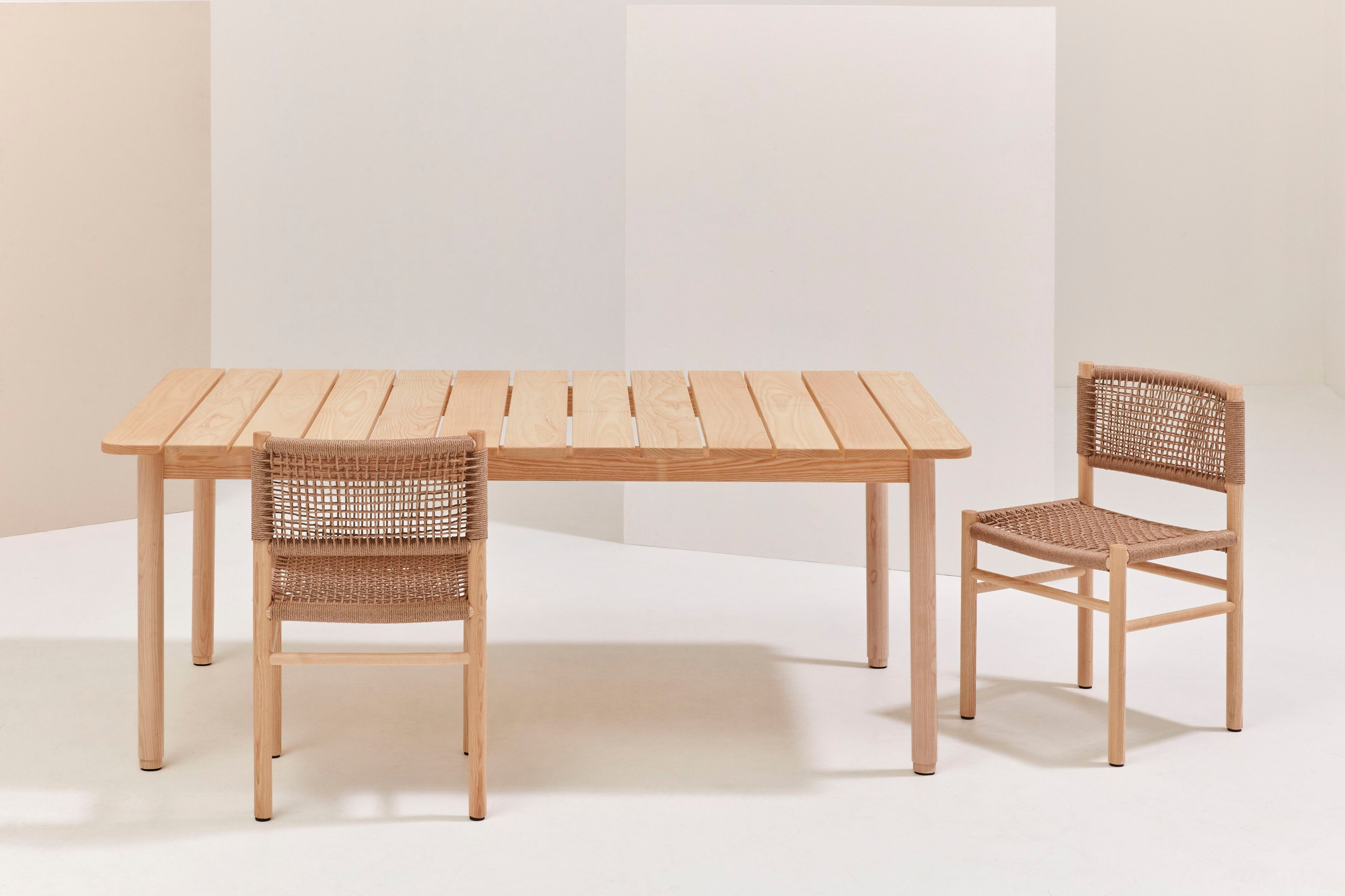 Стул из массива дерева и морской веревки Billiani Harry'S ARCH-00133900 - Вид №3