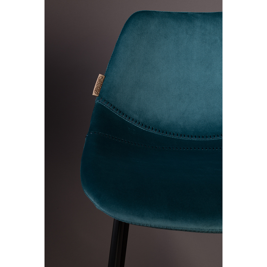 Стул барный Franky бирюзовый Dutchbone 1500071 - Вид №8