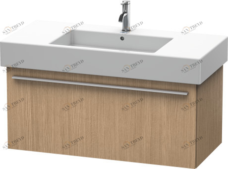 XL605305252 Тумбочка подвесная X-Large #XL6053 1000 x 468 мм Европейский дуб, декор Duravit