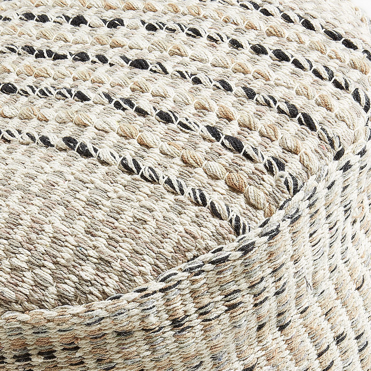 Пуф Java серый BARCELONA DESIGN ДИЗАЙНЕРСКИЕ 151606 Серый  - Вид №1