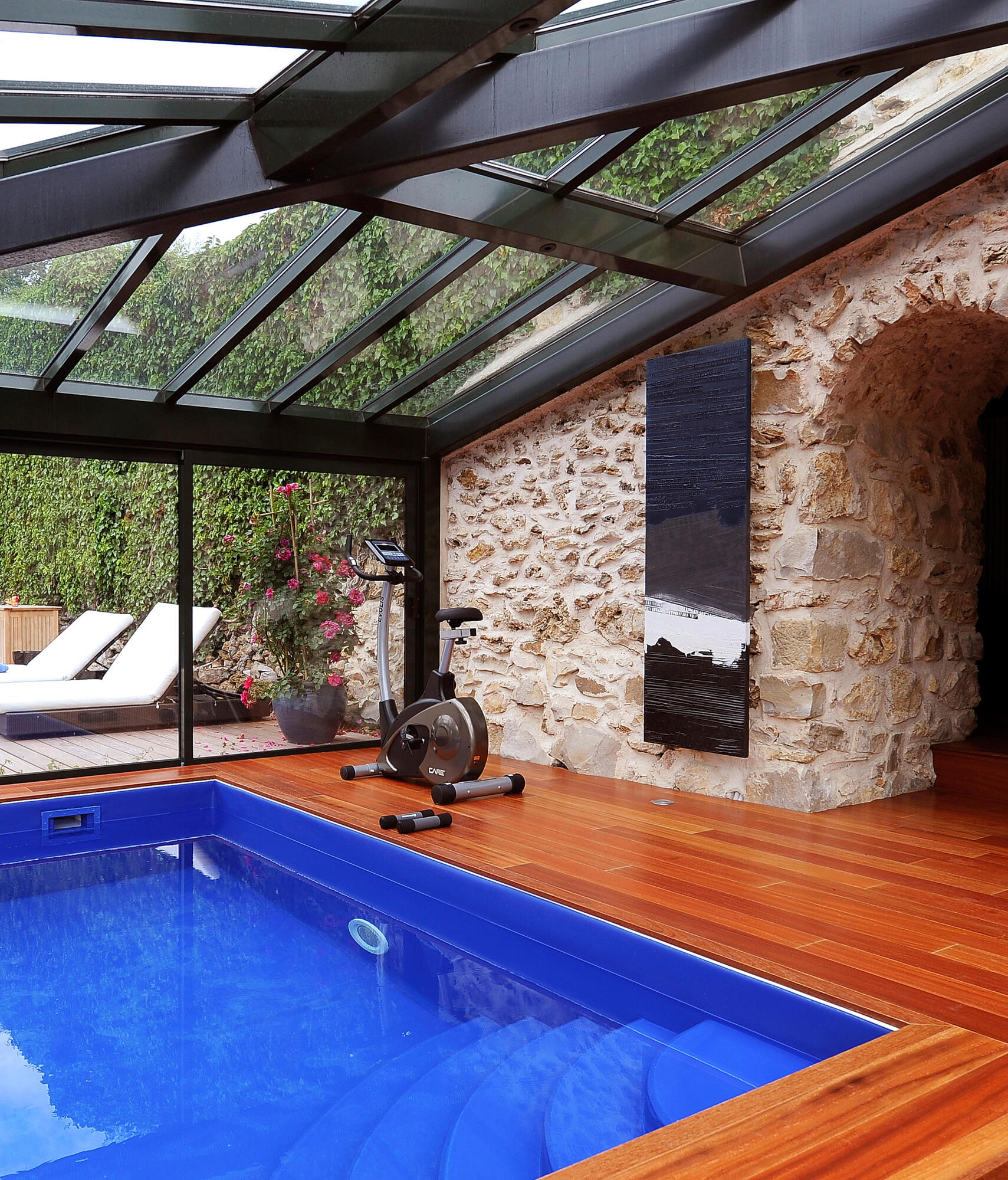 Водяной радиатор 220 x 70 cm Blue cargo Cinier  1374 Вт sun-id-1217972 - Вид №1