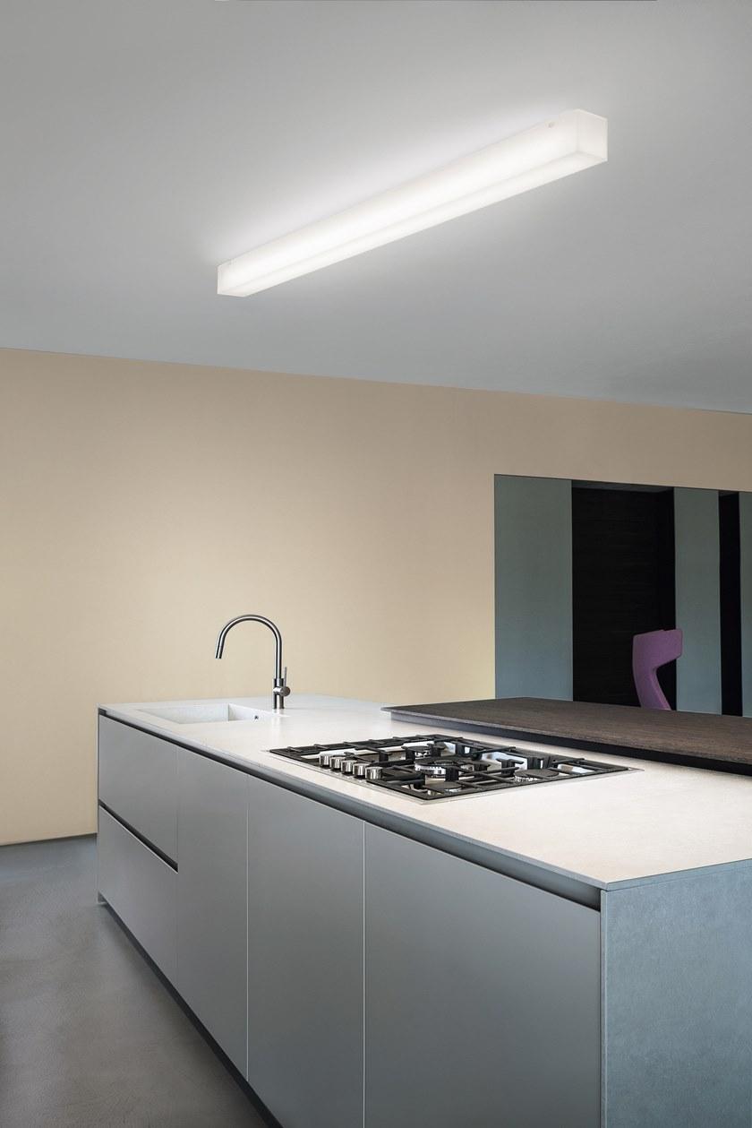 Linea Light Group Стеклянный светодиодный потолочный светильник Gluèd sun-id-1502200 - Вид №1