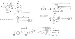 Кран для общественных туалетов с педальным управлением