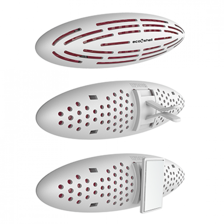 ECOSHELL - KIWI &amp; GRAPEFRUI VECTAIR SYSTEMS Освежитель воздуха Eco-Shell Киви и грейфруты Белый  - Вид №1