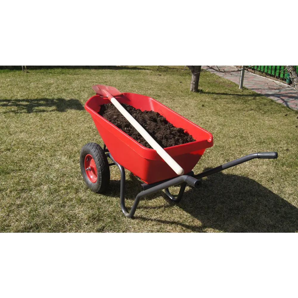 Тачка садовая двухколесная 250 кг/110 л Santreyd STLM-2161538 - Вид №7